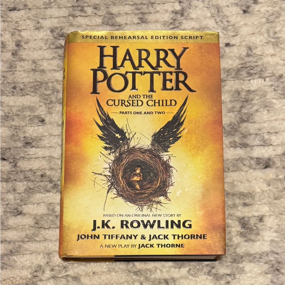 Harry Potter and the Cursed Child Parts One and Two Hardback Book